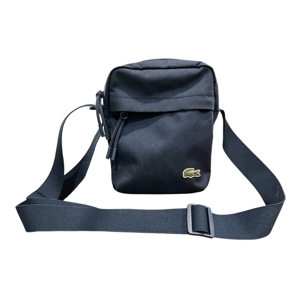Lacoste Neocroc Shoulder Bag  Navy Unisex Crossbody